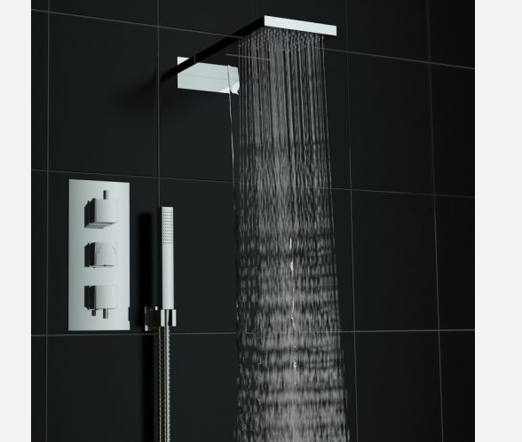 Spa-Like Serenity: Thermostatic Shower Panel